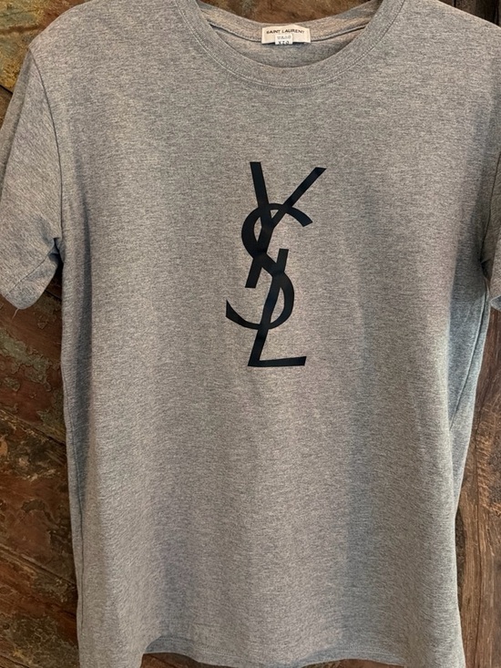 Source Unknown Tops - Grey Logo T-shirt